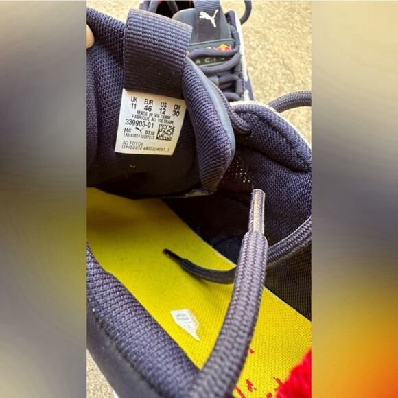 Puma Thunder Limited edition Red Bull Navy Multi - Picture 8 of 8